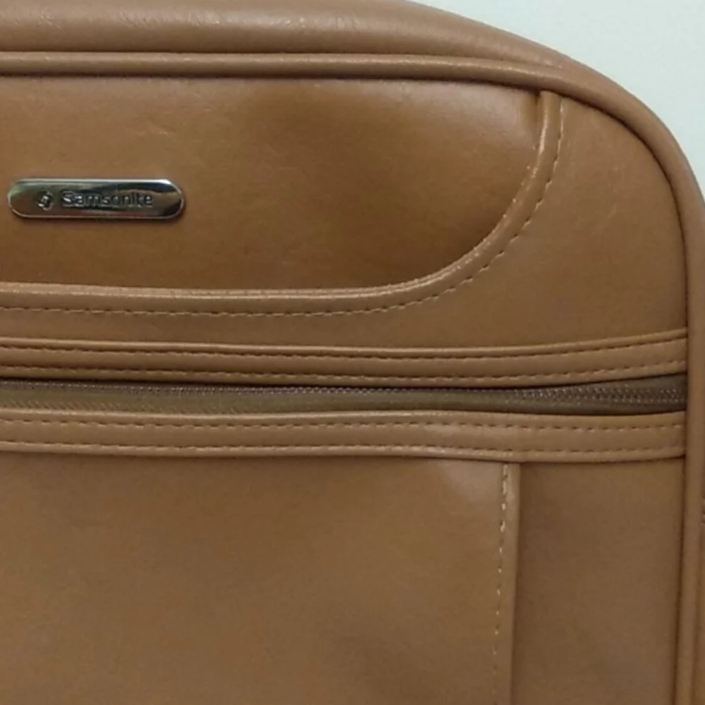 Vintage Samsonite Concord Carry-On Zippered Travel Bag W/Shoulder Strap - Picture 6 of 11